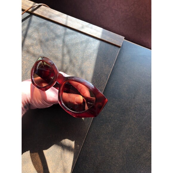 Vintage Gianni Versace 420/E Tortoiseshell Sunglasses Medusa Logo Italy - Picture 10 of 13